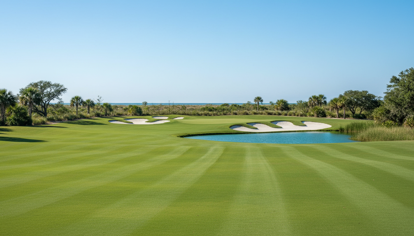 Scenic Gulf Shores golf course